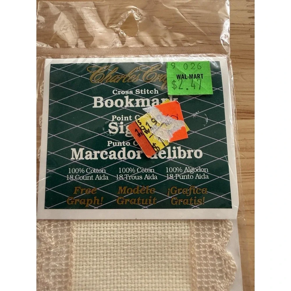 Charles Craft‎ Lace Edged Bookmark 18 Count Aida 3